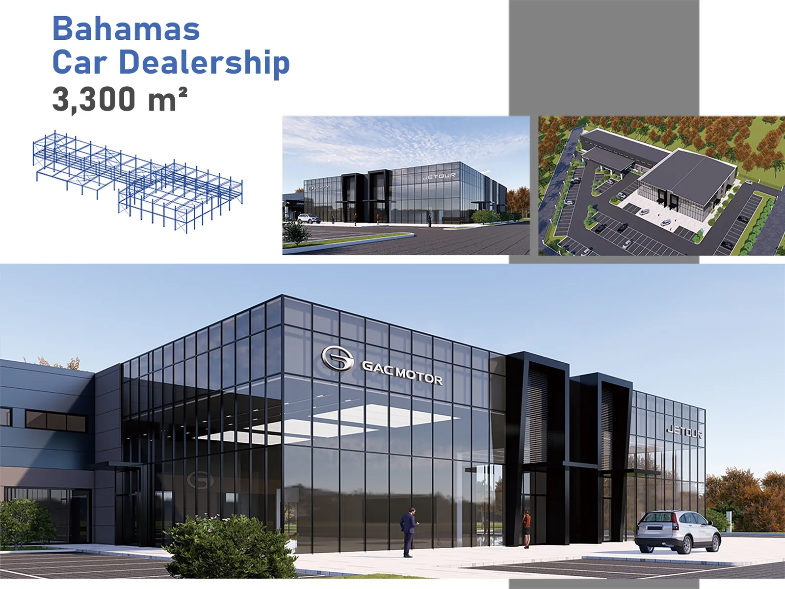Bahamas, Concesionario de Autos, 3,300 m² - 1