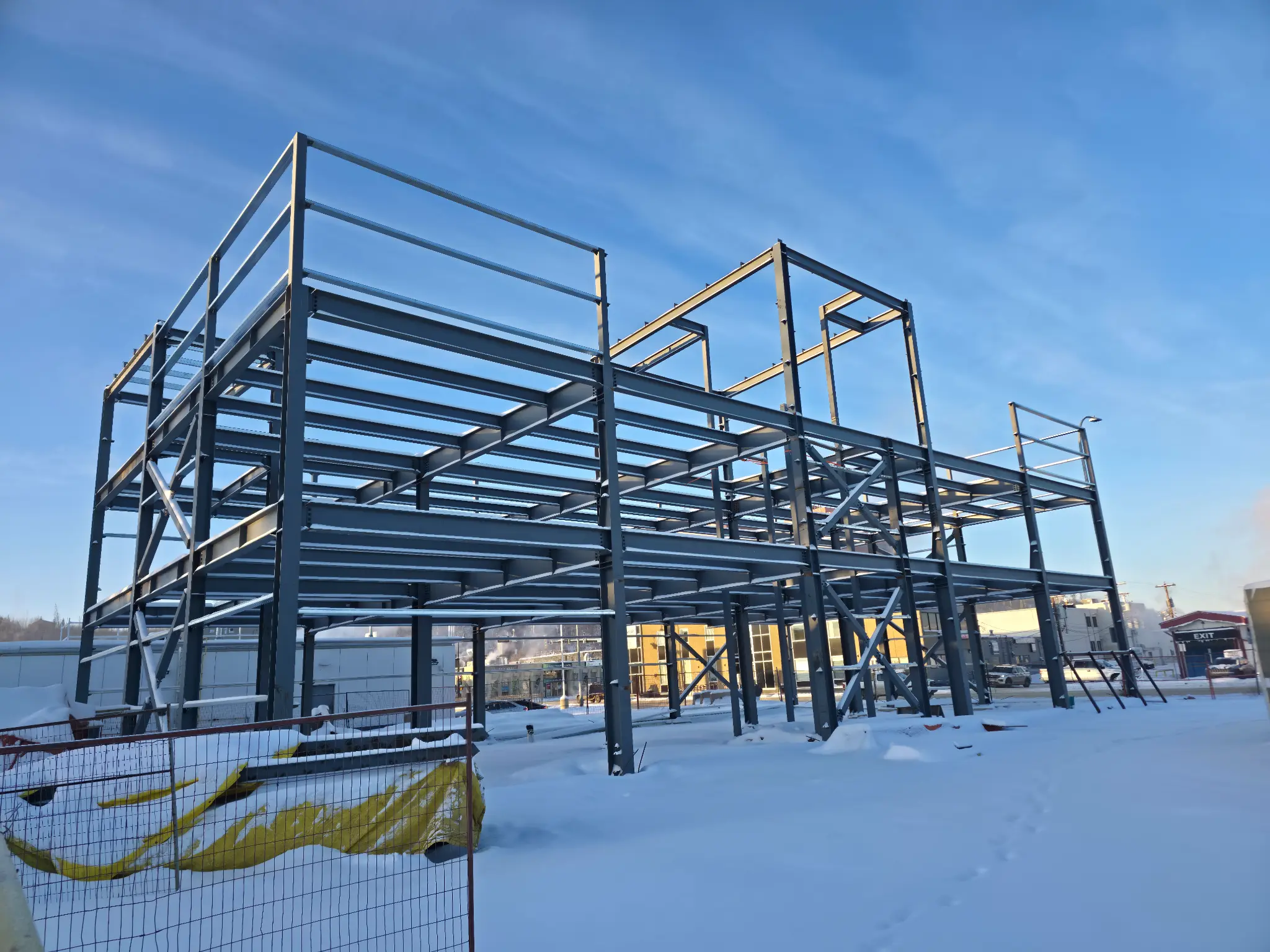 Steel building project, Canada