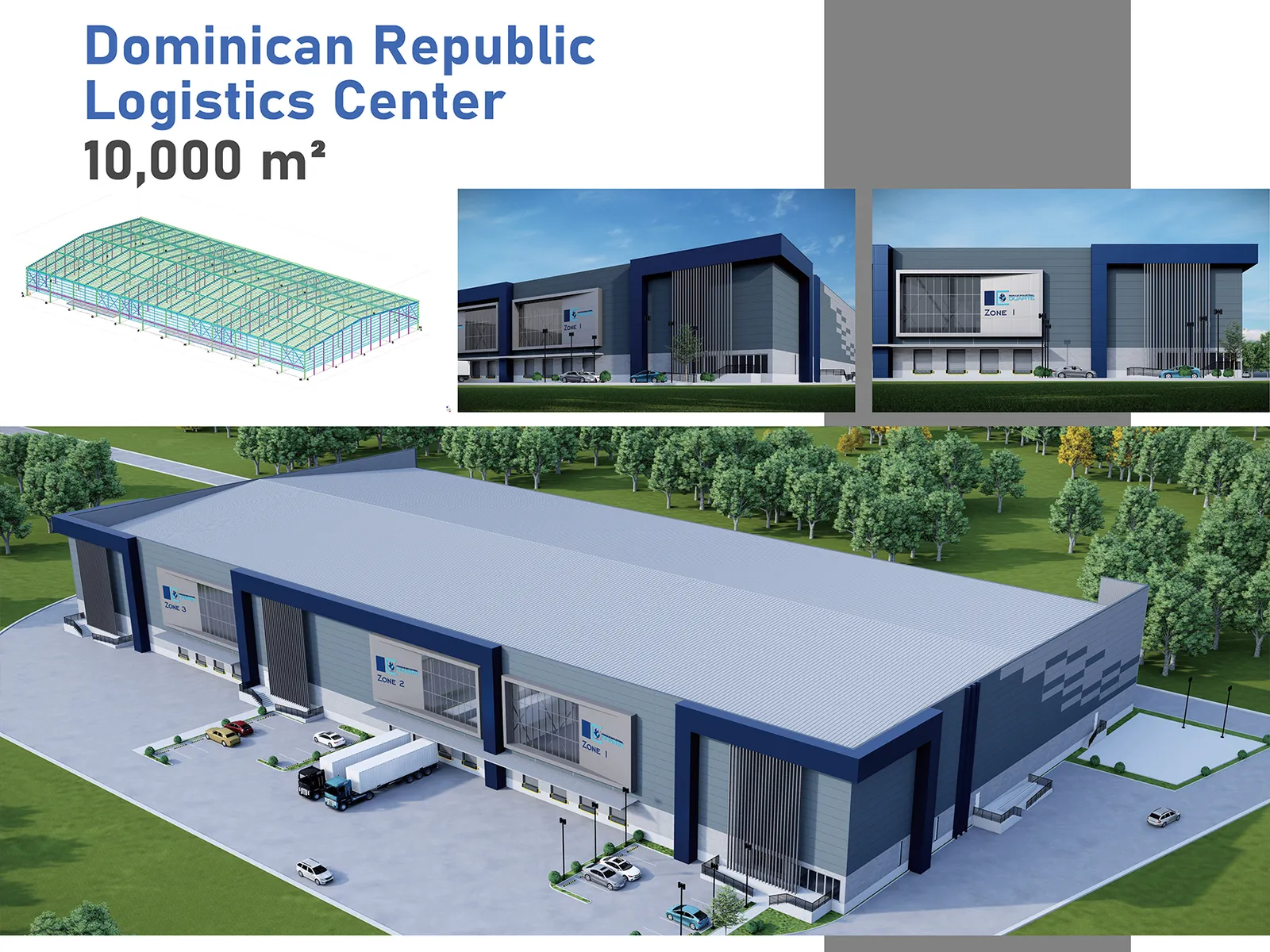 Dominican Republic, Logistics Center, 10,000 m² - 1