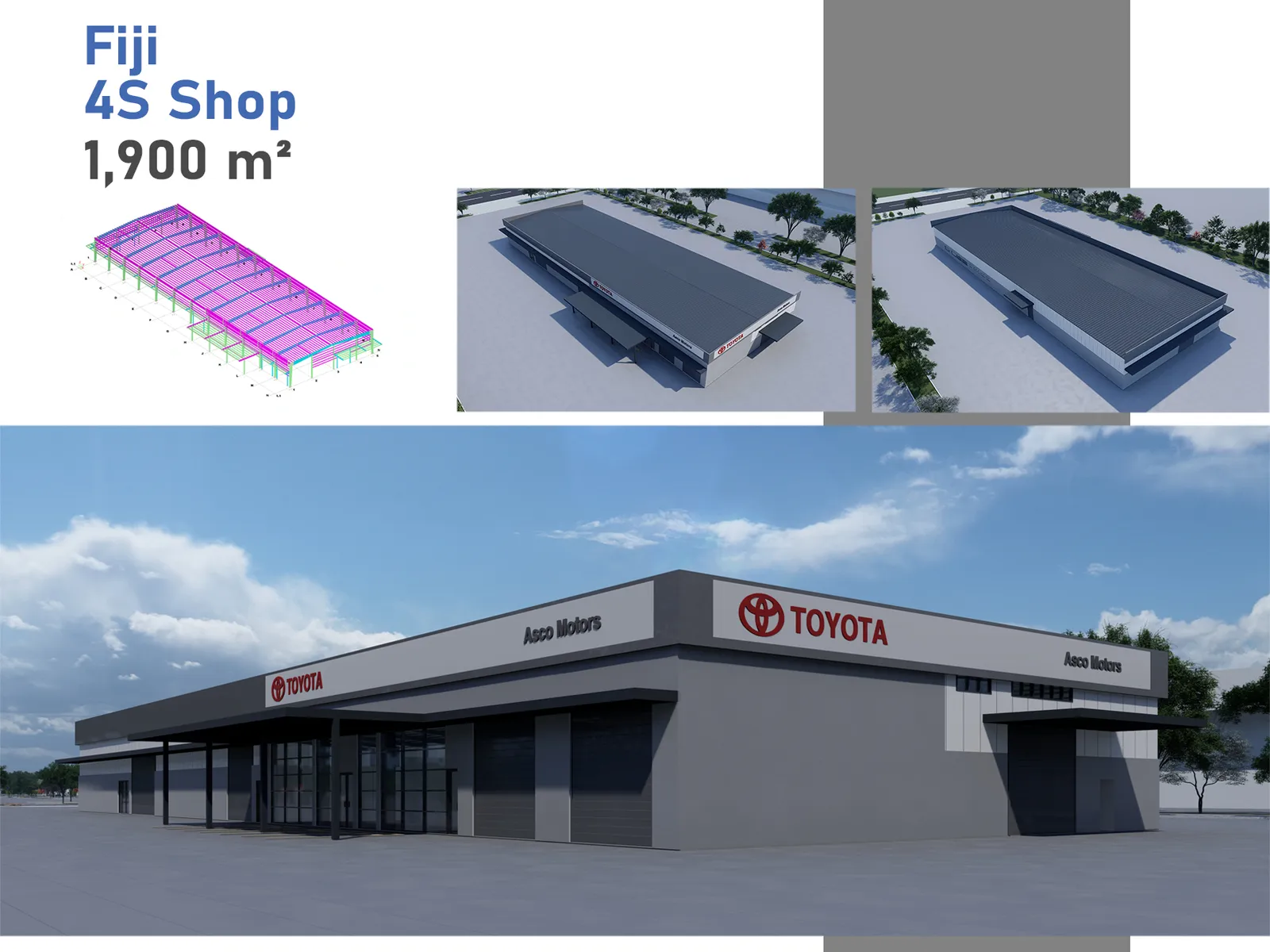 Fiji, 4S Shop, 1,900 m² - 1