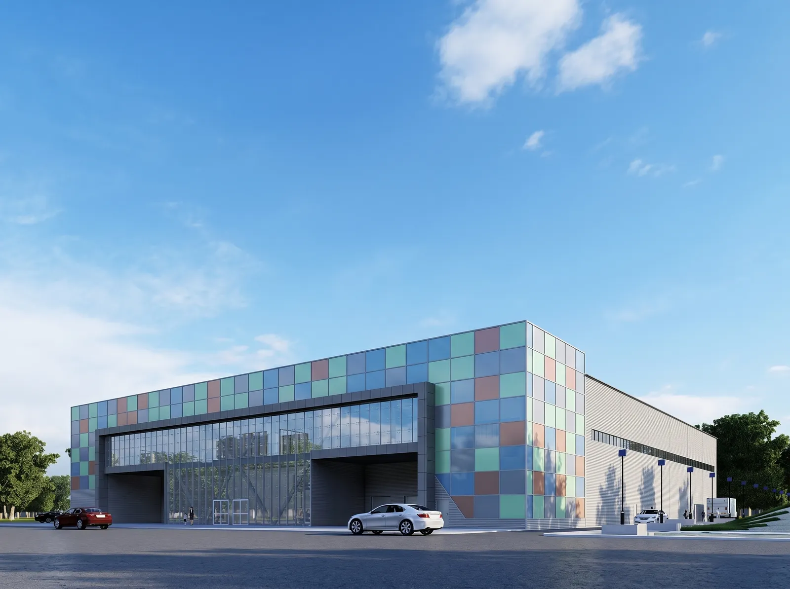 4,090㎡ Manufacturing Facility