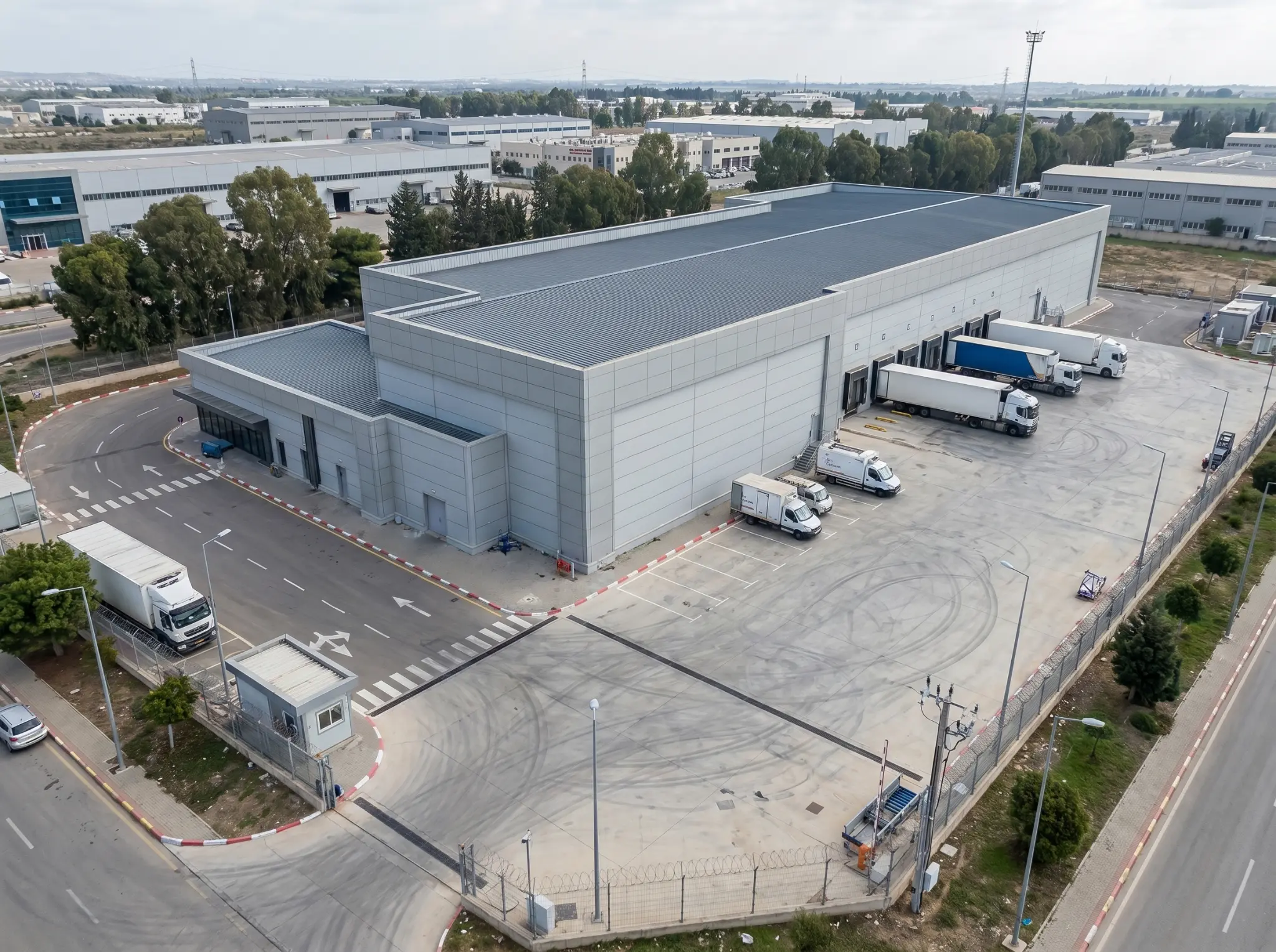 Israel, Almacén Frigorífico, 2,100 m²