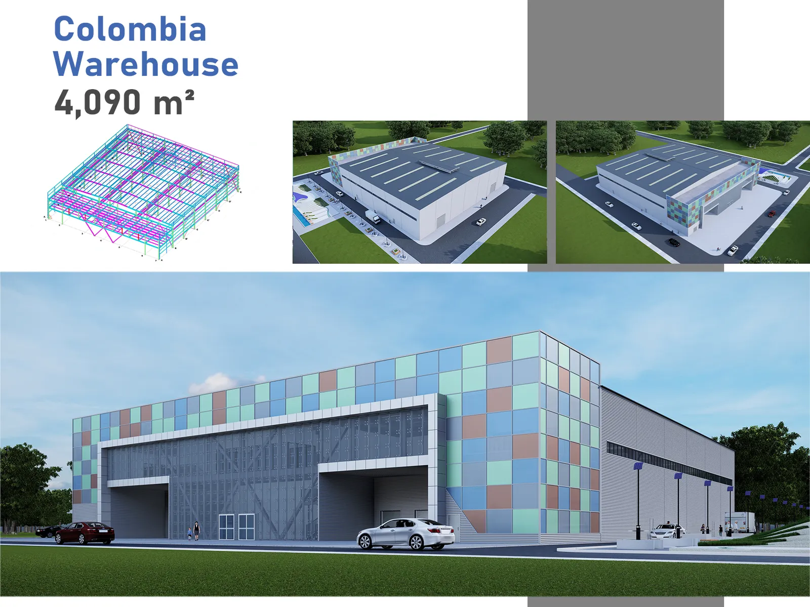 Colombia, Warehouse, 4,090 m² - 1