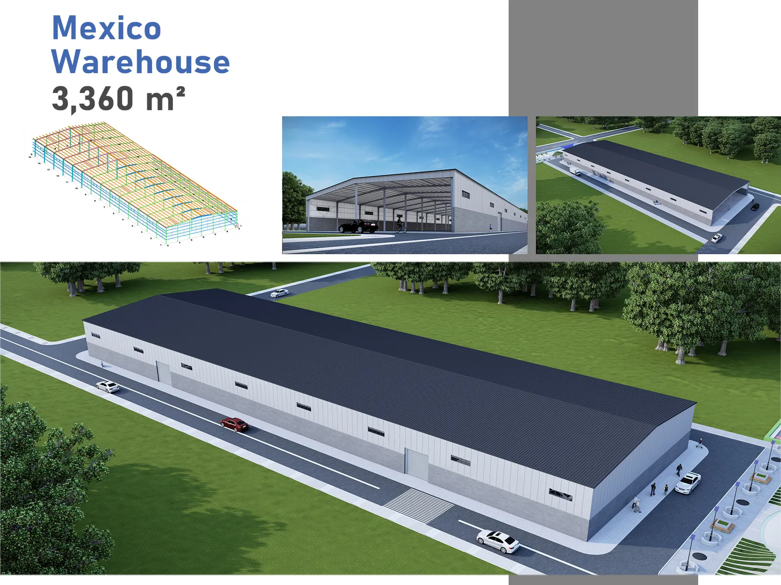 Mexico, Warehouse, 3,360 m² - 1