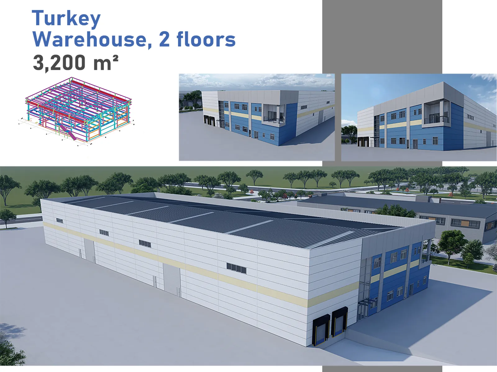 Turkey, Warehouse, 2 Floors, 3,200 m² - 1