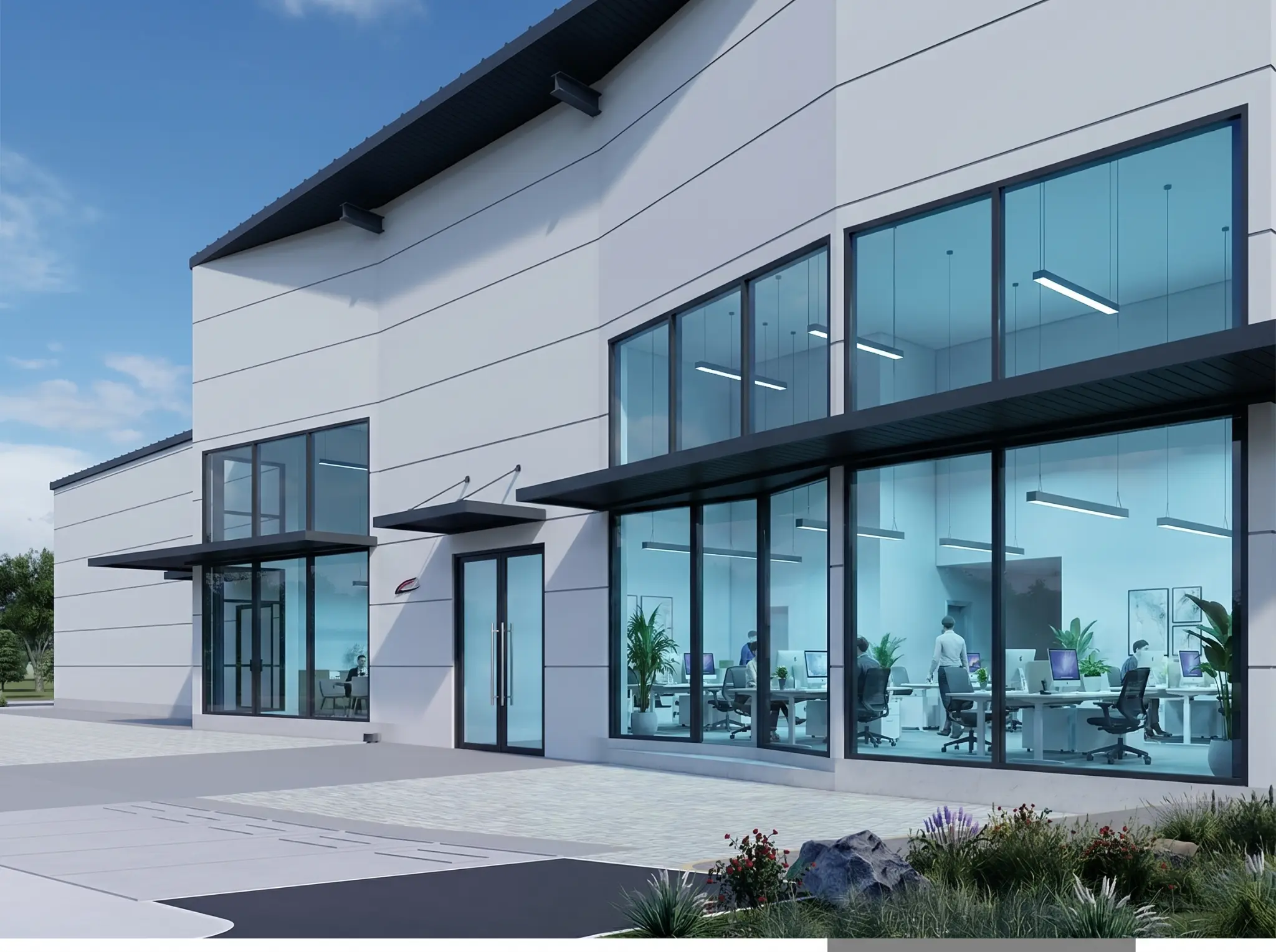 USA, Warehouse, 2 Floors, 550 m² - 2